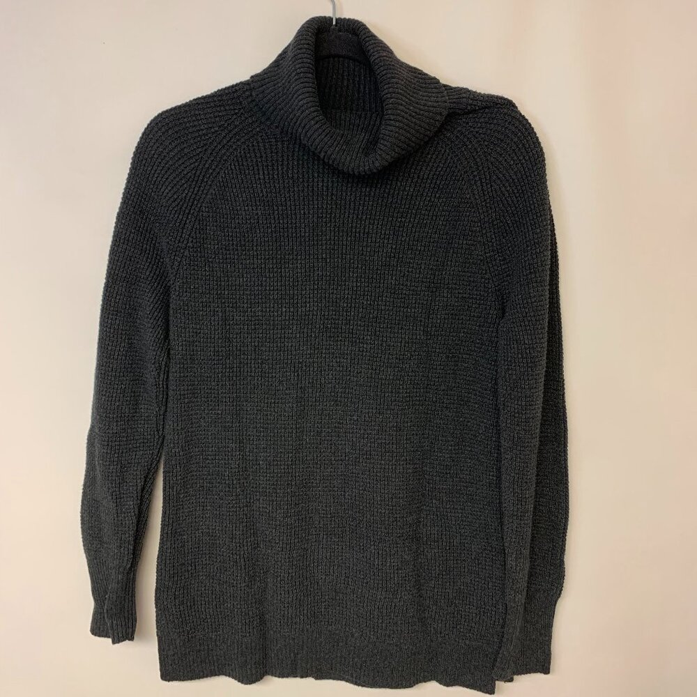 JCrew Mercantile Sweater Waffle Knit Preppy Timeless Classic Minimalist Size M